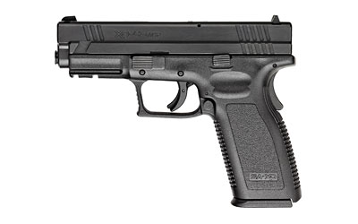 SPRINGFIELD ARMORY XD9611 XD SERVICE *CA COMPLIANT 45 ACP 10+1, 4" BLACK MELONITE STEEL BARREL & SERRATED SLIDE, BLACK POLYMER FRAME W/PICATINNY RAIL, BLACK POLYMER GRIP