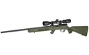 SAVAGE ARMS 26721 MARK II FXP 22 LR CALIBER WITH 5+1 CAPACITY, 21" BARREL, MATTE BLUED METAL FINISH & OD GREEN SYNTHETIC STOCK RIGHT HAND (FULL SIZE) INCLUDES 3-9X40MM SCOPE