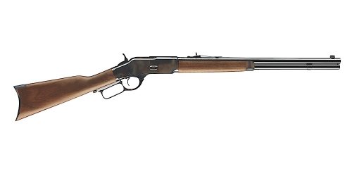 WINCHESTER REPEATING ARMS 534202140 MODEL 1873 SHORT RIFLE FULL SIZE 44-40 WIN 10+1 20" BRUSHED POLISH BLUED STEEL BARREL, COLOR CASE HARDENED STEEL RECEIVER, GRADE III/IV WALNUT STRAIGHT GRIP STOCK