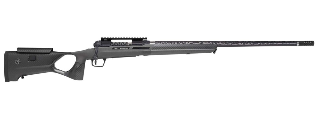 SAVAGE ARMS 58097 110 KLYM 6.5 CREEDMOOR 4+1 22" CARBON FIBER THREADED BARREL, BLACK PICATINNY RAIL STAINLESS STEEL RECEIVER, FBT W/ADJ COMB BLACK SYNTHETIC STOCK, RIGHT HAND