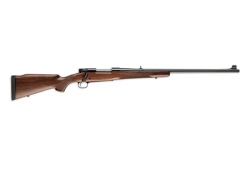 WINCHESTER REPEATING ARMS 535205138 MODEL 70 ALASKAN FULL SIZE 375 H&H MAG 3+1 25" BRUSHED POLISH BLUED SPORTER BARREL, STEEL RECEIVER, SATIN WALNUT MONTE CARLO  STOCK