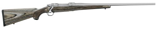 RUGER 47108 HAWKEYE PREDATOR FULL SIZE 6.5 CREEDMOOR 4+1 24" MATTE STAINLESS STEEL BARREL, RECEIVER W/INTEGRAL SCOPE MOUNT, GREEN MOUNTAIN FIXED LAMINATE STOCK, RIGHT HAND