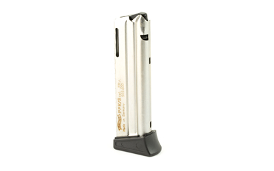 WALTHER ARMS 503600 PPK/S  10RD 22 LR NICKEL POLYMER