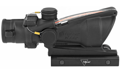 TRIJICON 100233 ACOG  BLACK HARDCOAT ANODIZED 4X32MM ILLUMINATED RED CROSSHAIR .223/5.56 BDC RETICLE