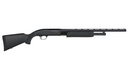 MAVERICK ARMS 32202 88 ALL PURPOSE YOUTH 20 GAUGE PUMP 3" 5+1 22" BLUED VENT RIB BARREL, BLUED STEEL RECEIVER, FIXED BLACK SYNTHETIC STOCK