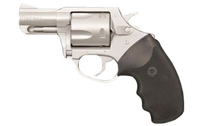 CHARTER ARMS 79920 PITBULL  LARGE 9MM LUGER, 5 SHOT 2.20" MATTE STAINLESS STEEL BARREL, CYLINDER & FRAME W/BLACK FINGER GROOVED RUBBER GRIP