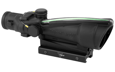 TRIJICON 100155 ACOG  BLACK HARDCOAT ANODIZED 3.5X 35MM ILLUMINATED GREEN HORSESHOE 308 BALLISTIC RETICLE