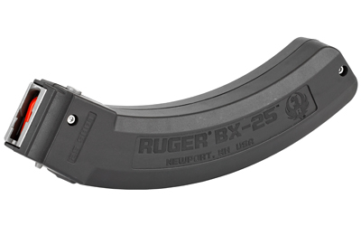 RUGER 90361 BX-25  25RD MAGAZINE FITS RUGER 10/22/SR/77/CHARGER 22LR BLACK