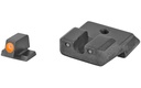 TRIJICON 600556 HD NIGHT SIGHTS  GREEN/TRITIUM ORANGE OUTLINE FRONT SIGHT-GREEN TRITIUM BLACK OUTLINE REAR SIGHT SMITH & WESSON M&P/M&P M2.0