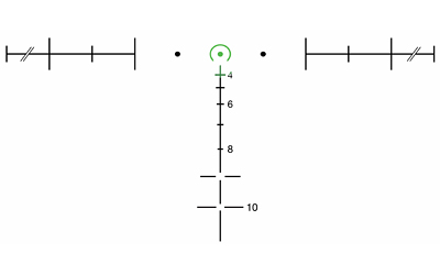 TRIJICON 100156 ACOG  BLACK HARDCOAT ANODIZED 3.5X35MM ILLUMINATED GREEN HORSESHOE .223/5.56 BDC RETICLE