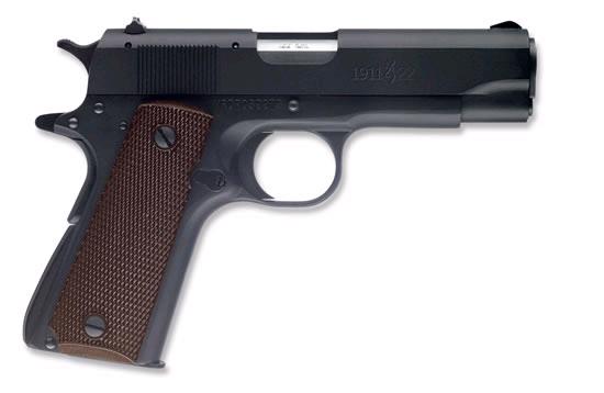 BROWNING 051803490 1911 A1 *CA COMPLIANT COMPACT FRAME 22 LR 10+1, 3.63" STAINLESS STEEL BARREL, MATTE BLACK SERRATED SLIDE, MATTE BLACK ALLOY FRAME W/BEAVERTAIL