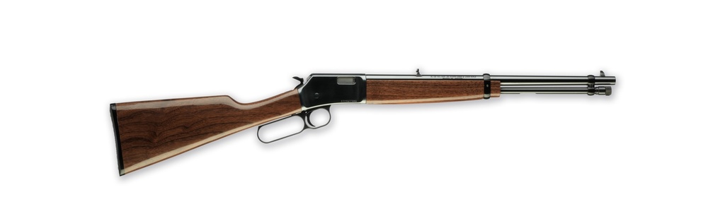 BROWNING 024115103 BL-22 MICRO MIDAS 22 LONG 11+1 16.25" POLISHED BLUED/ 16.25" LIGHT SPORTER BARREL, POLISHED BLUED STEEL RECEIVER, GLOSS BLACK WALNUT/ WOOD STOCK, RIGHT HAND