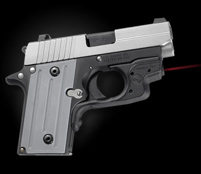 CRIMSON TRACE 0170701 LASERGUARD  SIG P238/P938, RED LASER BLACK POLYMER