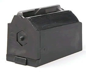 RUGER 90090 JX-1  6RD ROTARY 22 HORNET FITS RUGER 77 BLACK PLASTIC