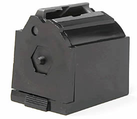 RUGER 90057 JX-1  10RD ROTARY 22 LR FITS RUGER 77/96 BLACK PLASTIC