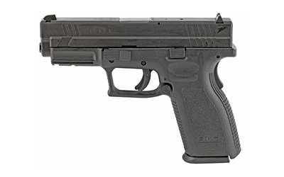 SPRINGFIELD ARMORY XD9101 XD SERVICE *CA COMPLIANT 9MM LUGER 10+1 4" BLACK MELONITE STEEL BARREL & SERRATED SLIDE, BLACK POLYMER FRAME W/PICATINNY RAIL, BLACK POLYMER GRIP