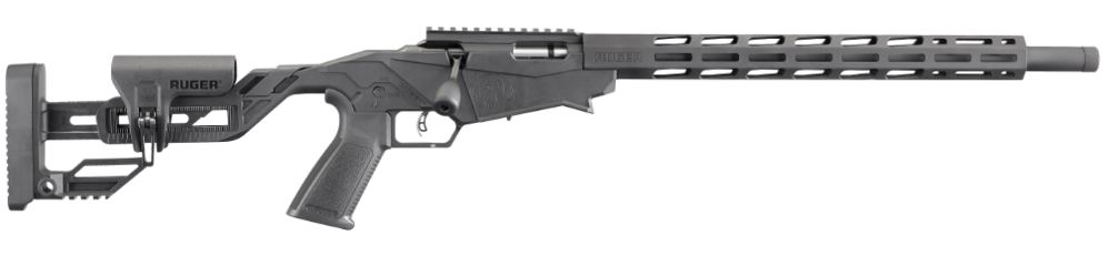 RUGER 8401 PRECISION RIMFIRE  22 LR 10+1 18" THREADED 1137 ALLOY STEEL BARREL, HARD COAT ANODIZED FINISH, ADJUSTABLE QUICK-FIT PRECISION STOCK, 30 MOA PICATINNY RAIL, OPTICS READY