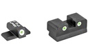 TRIJICON 600481 BRIGHT & TOUGH NIGHT SIGHTS  GREEN/TRITIUM WHITE OUTLINE FRONT SIGHT-GREEN/TRITIUM WHITE OUTLINE REAR SIGHT SPRINGFIELD ARMORY XD/XD-M/XD-S