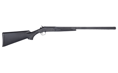 STEVENS 19201 301  FULL SIZE 410 GAUGE BREAK OPEN 3" 1RD 26" MATTE BLACK SINGLE SHOT BARREL, MATTE BLACK CARBON STEEL RECEIVER, FIXED MATTE BLACK SYNTHETIC STOCK, AMBIDEXTROUS