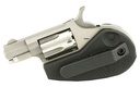 NORTH AMERICAN ARMS 22LR MINI-REVOLVER *CA COMPLIANT 22 LR 5 SHOT 1.13" STAINLESS STEEL BARREL, FRAME & CYLINDER, ROSEWOOD BIRDSHEAD GRIP EXPOSED HAMMER