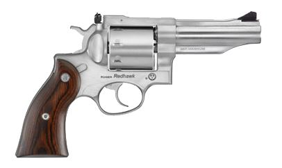 RUGER 5059 REDHAWK *MA COMPLIANT 357 MAG  4.20" BARREL 8RD TRIPLE-LOCKING CYLINDER, SATIN STAINLESS STEEL, HARDWOOD GRIP, TRANSFER BAR SAFETY