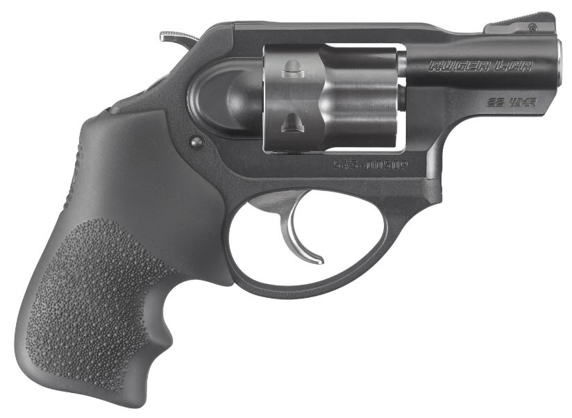 RUGER 5439 LCRX  22 WMR 1.88" MATTE BLACK BARREL, 6 SHOT PVD FINISHED CYLINDER, MATTE BLACK 7000-SERIES ALUMINUM FRAME,   HOGUE TAMER MONOGRIP