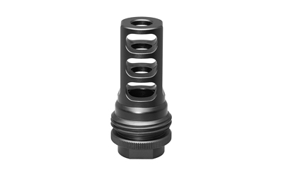 SILENCERCO AC1282 ASR MUZZLE BRAKE 30 CAL 1/2"-28 TPI BLACK