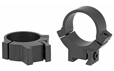 WARNE 721M RIMFIRE 70/30 HORIZONTAL SPLIT MATTE BLACK STEEL 1" TUBE MEDIUM 3/8"/11MM DOVETAIL 0 MOA