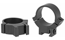 WARNE 721M RIMFIRE 70/30 HORIZONTAL SPLIT MATTE BLACK STEEL 1" TUBE MEDIUM 3/8"/11MM DOVETAIL 0 MOA