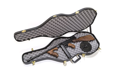 THOMPSON T150D 1927A-1 DELUXE 45 ACP CALIBER WITH 16.50" BARREL, 20+1 CAPACITY (STICK), 50+1 CAPACITY (DRUM), BLUED METAL FINISH, AMERICAN WALNUT STOCK WOOD GRIP RIGHT HAND