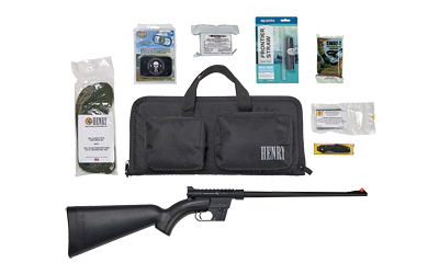HENRY H002B U.S. SURVIVAL AR-7 FULL SIZE 22 LR 8+1 16.13" BARREL, BLACK METAL FINISH & BLACK SYNTHETIC STOCK RIGHT HAND