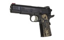 COLT MFG O1970CCS COMPETITION GOVERNMENT 45 ACP 8+1 5" STAINLESS NATIONAL MATCH BARREL, BLUED SERRATED CARBON STEEL SLIDE & FRAME W/BEAVERTAIL, BLUE SCALLOPED G10 GRIP, AMBIDEXTROUS