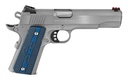 COLT MFG O1070CCS COMPETITION GOVERNMENT 45 ACP 8+1 5" STAINLESS NATIONAL MATCH BARREL, SERRATED SLIDE & FRAME W/BEAVERTAIL, CHECKERED BLUE G10 GRIP, AMBIDEXTROUS
