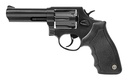 TAURUS 2-820041 82  MEDIUM 38 SPECIAL +P 6 SHOT 4" MATTE BLACK OXIDE ALLOY STEEL BARREL, CYLINDER & FRAME, BLACK FINGER GROOVED RUBBER GRIP, TRANSFER BAR SAFETY, EXPOSED HAMMER