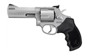 TAURUS 2-440049 44  LARGE 44 REM MAG 6 SHOT 4" MATTE STAINLESS PORTED BARREL, CYLINDER & FRAME, BLACK FINGER GROOVED RUBBER GRIP, TRANSFER BAR SAFETY, EXPOSED HAMMER