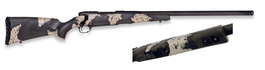 WEATHERBY MGS01N257WR6B MARK V BACKCOUNTRY GUIDE 257 WTHBY MAG 22"+2" MUZZLE BRAKE RIGHT HAND