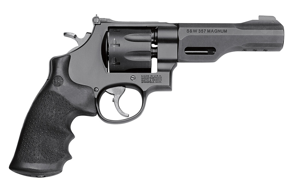 SMITH & WESSON 170269 MODEL 327 PERFORMANCE CENTER TRR8 357 MAG OR 38 S&W SPL +P BLACK STAINLESS STEEL 5" BARREL & 8RD  CYLINDER, BLACK SCANDIUM ALLOY N-FRAME , BLACK SYNTHETIC GRIP , OPTICS READY
