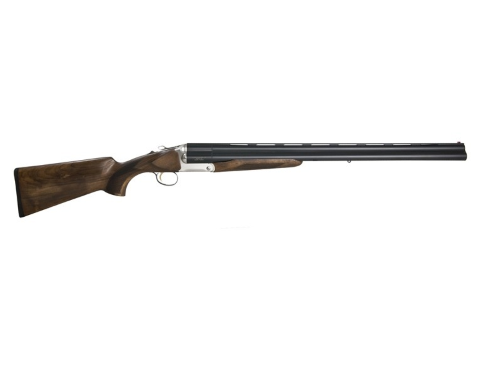 CHARLES DALY 930078 TRIPLE CROWN  12 GAUGE 3+1 3" 28" VENT RIB BLUED TRIPLED BARREL, SILVER FINISHED STEEL RECEIVER, OILED WALNUT FIXED CHECKERED STOCK, INCLUDES 5 CHOKES
