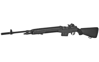 SPRINGFIELD ARMORY MA9106 M1A STANDARD ISSUE 308 WIN/7.62X51MM 10+1 22" BLACK PARKERIZED STEEL BARREL W/FLASH SUPPRESSOR, BLACK PARKERIZED STEEL RECEIVER, FIXED BLACK SYNTHETIC STOCK