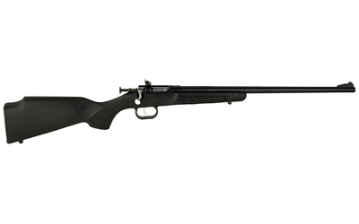 CRICKETT KSA2280 YOUTH  22 WMR 1RD 16.12" BLUED BARREL & RECEIVER, FIXED FRONT/ADJUSTABLE REAR PEEP SIGHTS, BLACK SYNTHETIC STOCK W/11.5" LOP, REBOUNDING FIRING PIN SAFETY
