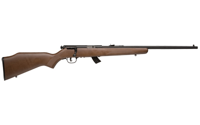 SAVAGE ARMS 20700 MARK II G FULL SIZE 22 LR 10+1 21" MATTE BLACK SPORTER BARREL, MATTE BLACK DRILLED & TAPPED CARBON STEEL RECEIVER, SATIN BROWN FIXED WOOD STOCK, RIGHT HAND