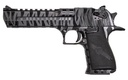 MAGNUM RESEARCH DE50BTS DESERT EAGLE MARK XIX 50 AE 6" 7+1 BLACK CARBON STEEL WITH TIGER STRIPES FRAME & SLIDE BLACK POLYMER GRIP