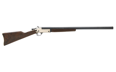 HENRY H015B20 SINGLE SHOT  20 GAUGE WITH 26" BLUED BARREL, 3" CHAMBER, 1RD CAPACITY, POLISHED BRASS METAL FINISH & AMERICAN WALNUT STOCK RIGHT HAND (FULL SIZE)