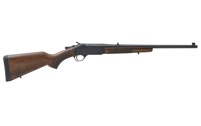 HENRY H015308 SINGLE SHOT  308 WIN CALIBER WITH 1RD CAPACITY, 22" BARREL, OVERALL BLUED METAL FINISH & AMERICAN WALNUT STOCK, RIGHT HAND (FULL SIZE)