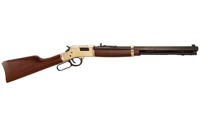 HENRY H006M41 BIG BOY CLASSIC FULL SIZE 41 REM MAG 10+1 20" BLUED OCTAGON BARREL, POLISHED BRASS RECEIVER, AMERICAN WALNUT STOCK RIGHT HAND