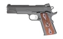 SPRINGFIELD ARMORY PX9109LCA 1911 LOADED *CA COMPLIANT 45 ACP 7+1, 5" STAINLESS MATCH GRADE BARREL, BLACK PARKERIZED SERRATED CARBON STEEL SLIDE & FRAME W/BEAVERTAIL, CROSSED CANNON COCOBOLO GRIP