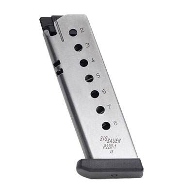 SIG SAUER MAG220108 P220  8RD 10MM AUTO BLUED STEEL