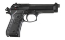 BERETTA USA J92M9A0 M9  FULL SIZE FRAME 9MM LUGER 10+1, 4.90" STEEL BARREL, BLACK BRUNITON SERRATED STEEL SLIDE & ALUMINUM FRAME W/BEAVERTAIL, AMBIDEXTROUS
