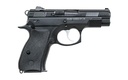 CZ-USA 01194 75D PCR COMPACT FRAME 9MM LUGER 10+1 3.75" BLACK STEEL BARREL, BLACK STEEL SERRATED SLIDE, BLACK POLYCOAT ALUMINUM FRAME W/BEAVERTAIL, BLACK RUBBER GRIP, RIGHT HAND