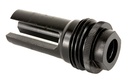 SILENCERCO AC1570 ASR FLASH HIDER BLACK STEEL WITH 1/2"-28 TPI THREADS FOR 9MM